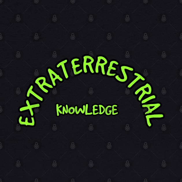 Extraterrestrial knowledge UFO alien by Coreoceanart